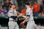 Catcher Jason Castro and reliever Ryan Pressly, Twins teammates in 2017-18, have a shot at winning a World Series with the Astros this year, although 
