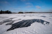 Ice fishing season is fast approaching. When anglers arrive at Upper Red Lake, they’ll be greeted with reminders and tools for proper disposal of ru