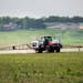Farmers apply fertilizer to their fields south of Egerton, Minn., in this file photo from June 12, 2015.