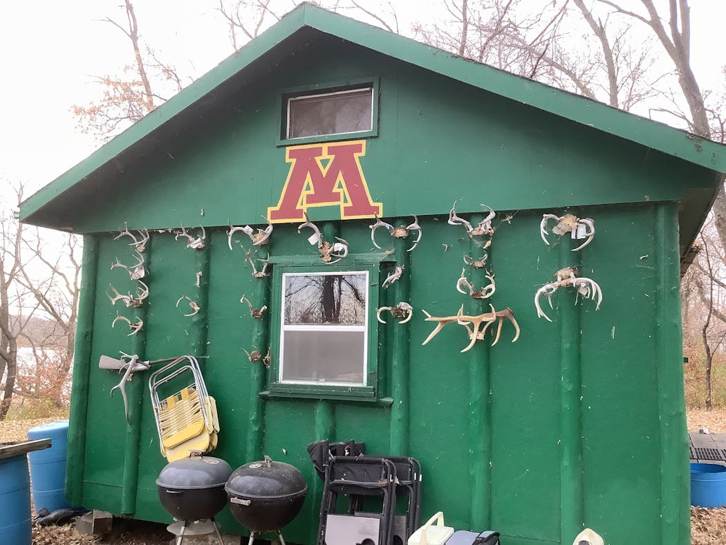 Four generations of Mace Harris’ family have hunted at this camp near Fergus Falls, which originally was founded as a duck camp. Now it is a family retreat that often simultaneously attracts duck and deer hunters.