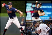 Carlos Correa (left), Sonny Gray (top right) and Miguel Sano (bottom right) are just three of the players whose future with the Twins is in limbo.