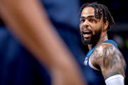 Wolves guard D’Angelo Russell had some issues against the Suns on Wednesday, including leaving the team playing 4-on-5 during one possession when he