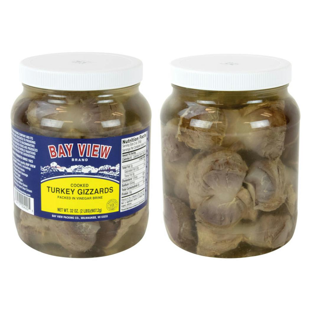 Bay View Packing’s pickled turkey gizzards are a Midwestern delicacy.