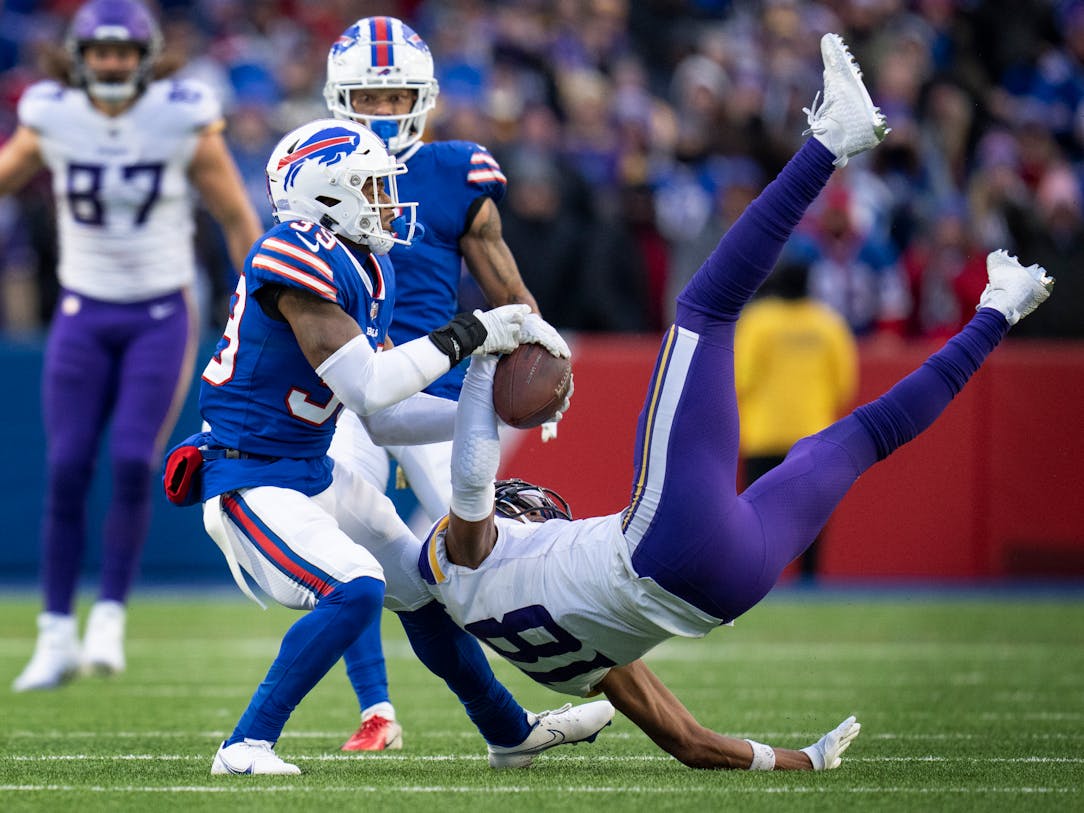 Vikings' bonkers rally beats Bills 33-30 in overtime game for the ages