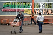 Minnesota experienced its biggest hiring surge of the year in October. “Now hiring” signs were up at the Home Depot in Cedar Point Commons shoppin
