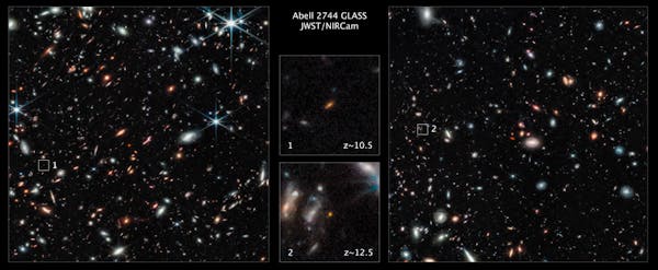 Webb Space Telescope spots early hidden galaxies