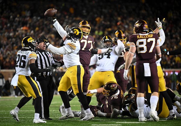 Five things we learned from the Gophers' 13-10 loss to Iowa