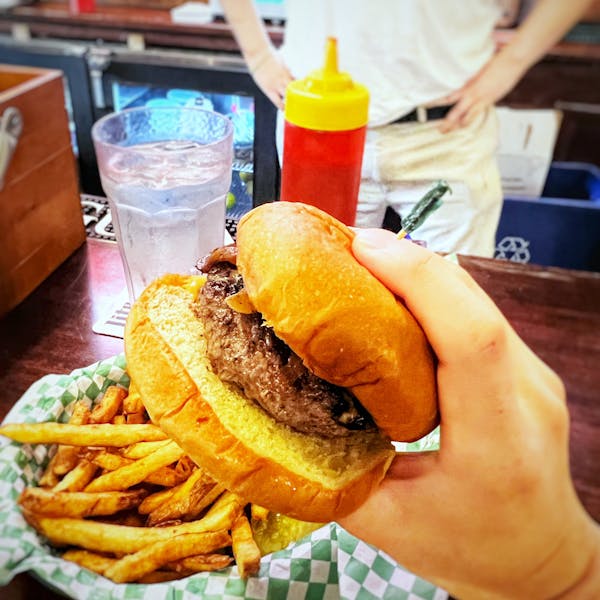 The Nook’s version of the Juicy Lucy is the Juicy Nookie. Credit: Jon Cheng
