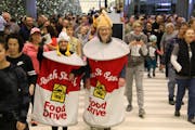 Thousands of walkers showed up at the Mall of America on Thanksgiving Day in 2019 for the annual Walk to End Hunger.