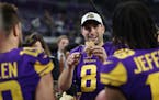 Kirk Cousins and the Vikings improved to 9-2 with a victory on Thursday night against the Patriots at U.S. Bank Stadium.