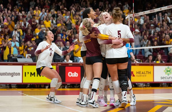 Gophers volleyball earns No. 2 seed in Texas regional of NCAA tournament