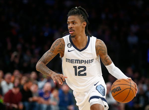 Ja Morant had a triple-double as Memphis beat the Knicks on Monday night. The Grizzlies play at Target Center on Wednesday.
