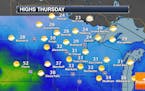 Warmer But Still Breezy Thursday - Up And Down Temperatures Through The Weekend