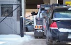 Tow truck traffic was steady at the city’s impound lot in Minneapolis, Minn., on Wednesday, Nov. 30, 2022. The first snow emergency in Minneapolis a