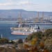 An oil tanker was moored at the Sheskharis complex, part of Chernomortransneft JSC, a subsidiary of Transneft PJSC, in Novorossiysk, Russia, Tuesday, 