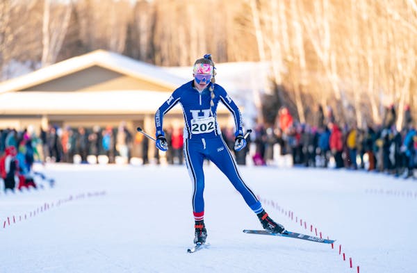 Hopkins’ Sydney Drevlow is back to chase another girls Nordic skiing championship.