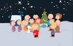 This image released by Peanuts Worldwide shows promotional art for the 1965 animated TV special “A Charlie Brown Christmas.”