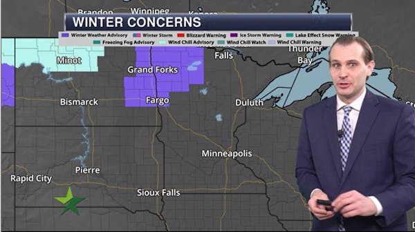 Afternoon forecast: Snow up north, high 28