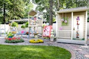 Molly Bialka-Boreen said she thought she “could have a lot of fun” with a garden dedicated to beloved story “Alice in Wonderland.”