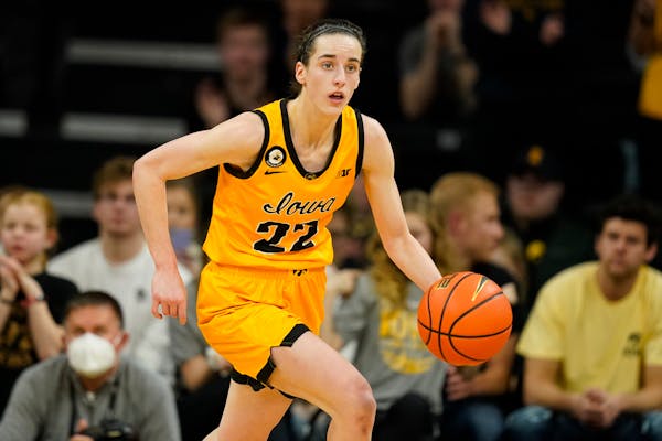 Iowa guard Caitlin Clark leads the country in scoring with a 27.3 average.