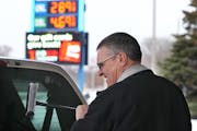 A Holiday Gas station in North St. Paul, where Daniel Wendt of Detroit Lakes pumped gas and cleaned windows on the way to Tennessee for a family vacat