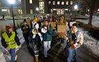 More than 50 people marched Friday at the University of Minnesota to voice their concerns about the U.S. Supreme Court potentially overturning the Ind