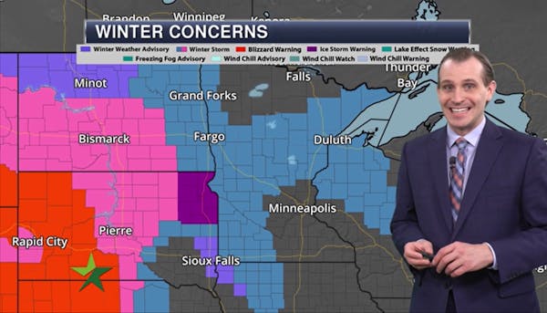 Afternoon forecast: Messy winter weather on the way