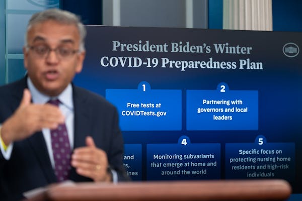 White House reveals winter COVID-19 plans, more free tests