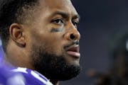 Vikings linebacker Danielle Hunter has showed up at training camp, but it’s unclear if a contract impasse will keep him from doing more than that.
