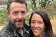 Matt Johnson and Hilary Buckwalter-Wilde this month at a plant-medicine retreat in Peru’s Sacred Valley.