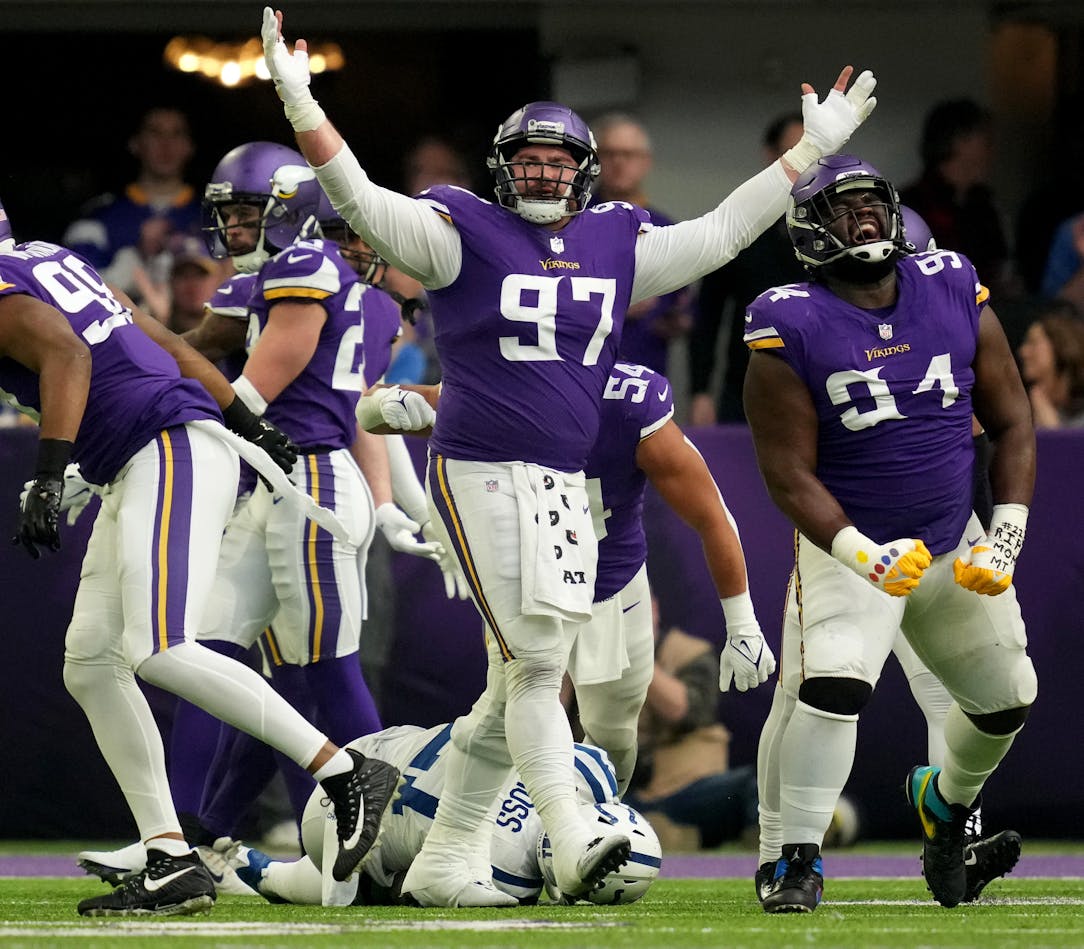 Vikings rally from a 33-point deficit to beat Colts 39-36 in OT to