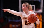 Katie Borowicz played point guard for the Gophers this season.