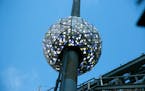 The New Year’s Eve ball sits atop One Times Square in New York. In 2023, the proverbial ladder many will attempt to climb will have endless rungs. B