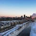 The St. Paul skyline and Mississippi River are seen from the Smith Avenue High Bridge in January of last year.