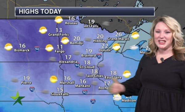 Afternoon forecast: Quiet (finally) and cool; slight warmup next week
