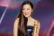 Michelle Yeoh won her first Golden Globe Tuesday for “Everything Everywhere All at Once.” It’s been an amazing journey, an incredible fight to b