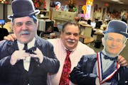 In a 2010 photo, John Risdall, chairman and CEO of the Risdall Marketing Group, kept the office filled with fun and interesting things just to provide