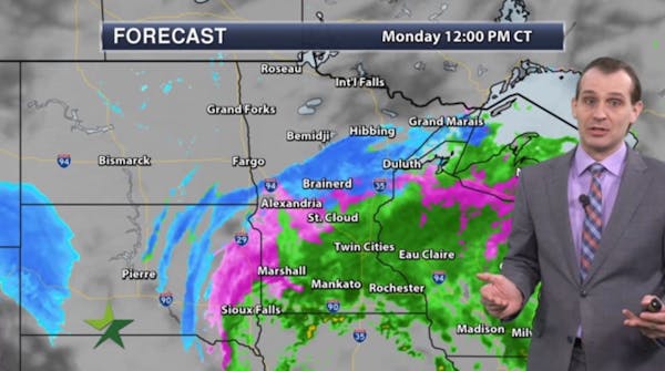 Morning forecast: Rain with our January thaw; high 37