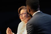 Keynote speaker Valerie Jarrett, CEO of the Barack Obama Center, addressed those gathered at the 33rd annual Dr. Martin Luther King Jr. Holiday breakf