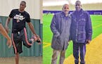 Former Gophers star Willie Burton is back to playing basketball while getting involved in initiatives in Minnesota with people such as Tony Sanneh (at