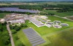 The St. Cloud Wastewater Treatment Plant seen in 2018. A new state report estimates that removing PFAS from wastewater and landfill leachate could cos