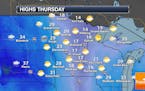 Another Snowy Clipper Thursday Night, Then Temps Tumble