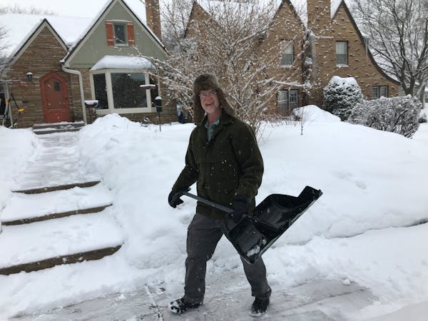 Our shovel tester, Dave Peters.