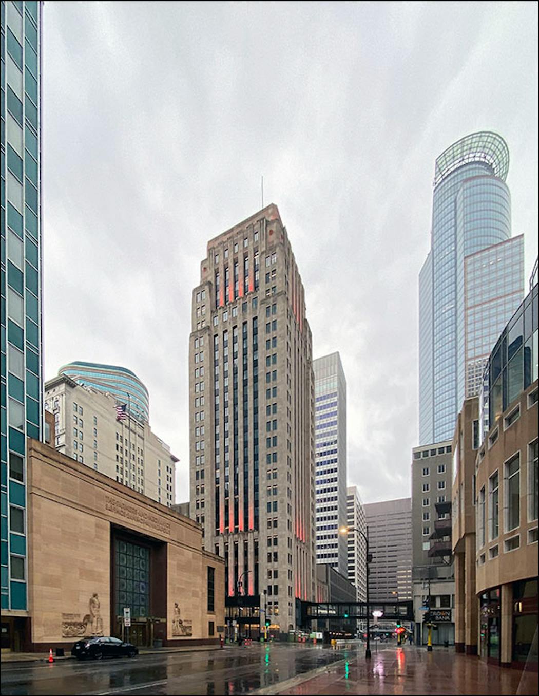 The Rand Tower at 527 S. Marquette Avenue in Minneapolis is now a hotel.