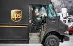 A United Parcel Service driver makes deliveries at the Mount Lebanon Shops in Mount Lebanon, Pa., Monday, Jan. 23, 2023. On Thursday, the Commerce Dep