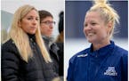 Melissa Volk of Andover (left) and Tracy Cassano of Minnetonka are 200-win coaches with challenges ahead this week.