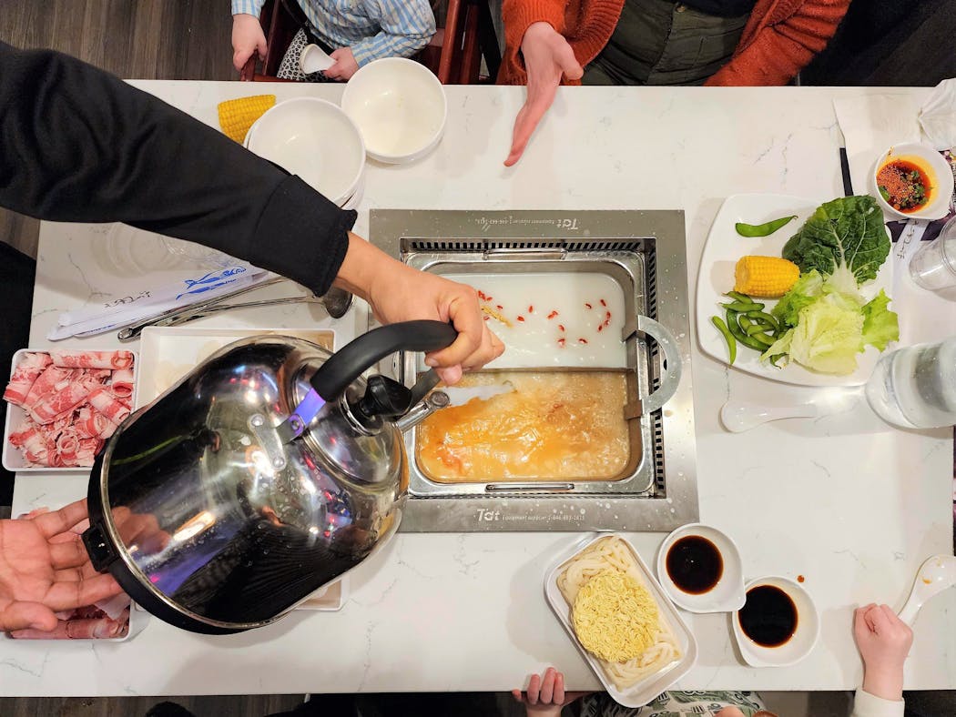 Hot Pot City at the new Asia Mall in Eden Prairie