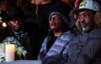 The parents of Tyre Nichols, Mama Rose and Rodney Wells, attend a candlelight vigil for Tyre Nichols, who died after being beaten by Memphis police of