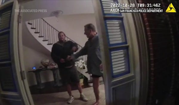 Video shows struggle for hammer in attack on Nancy Pelosi’s husband