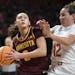 Amaya Battle had 14 points and one turnover the Gophers’ last game.